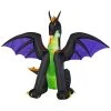 Halloween Inflatables Gemmy 6 Ft. Lighted Dragon With Flaming Mouth Halloween Inflatable 1 Halloween Inflatables Gemmy 6 Ft. Lighted Dragon With Flaming Mouth Halloween Inflatable