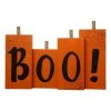 Glitzhome 20 In. L Halloween Wooden Boo Standing Decor Halloween Props 1 Glitzhome 20 In. L Halloween Wooden Boo Standing Decor Halloween Props