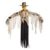 Home Accents Holiday 6 Ft. Animated LED Flaming Scarecrow Halloween Yard Decor