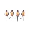Home Accents Holiday Flickering Light Lantern (Set Of 4) Halloween Lights