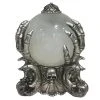 Home Accents Holiday 7.5 In LED Skeleton Fortune Teller Crystal Ball