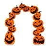 Halloween Yard Decor Home Accents Holiday 106 In. 210 Warm White LED Lights Pumpkin Arch With 16-Function