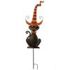 National Tree Company 46 In. Black Halloween Cat Ground Stake 2 National Tree Company 46 In. Black Halloween Cat Ground Stake